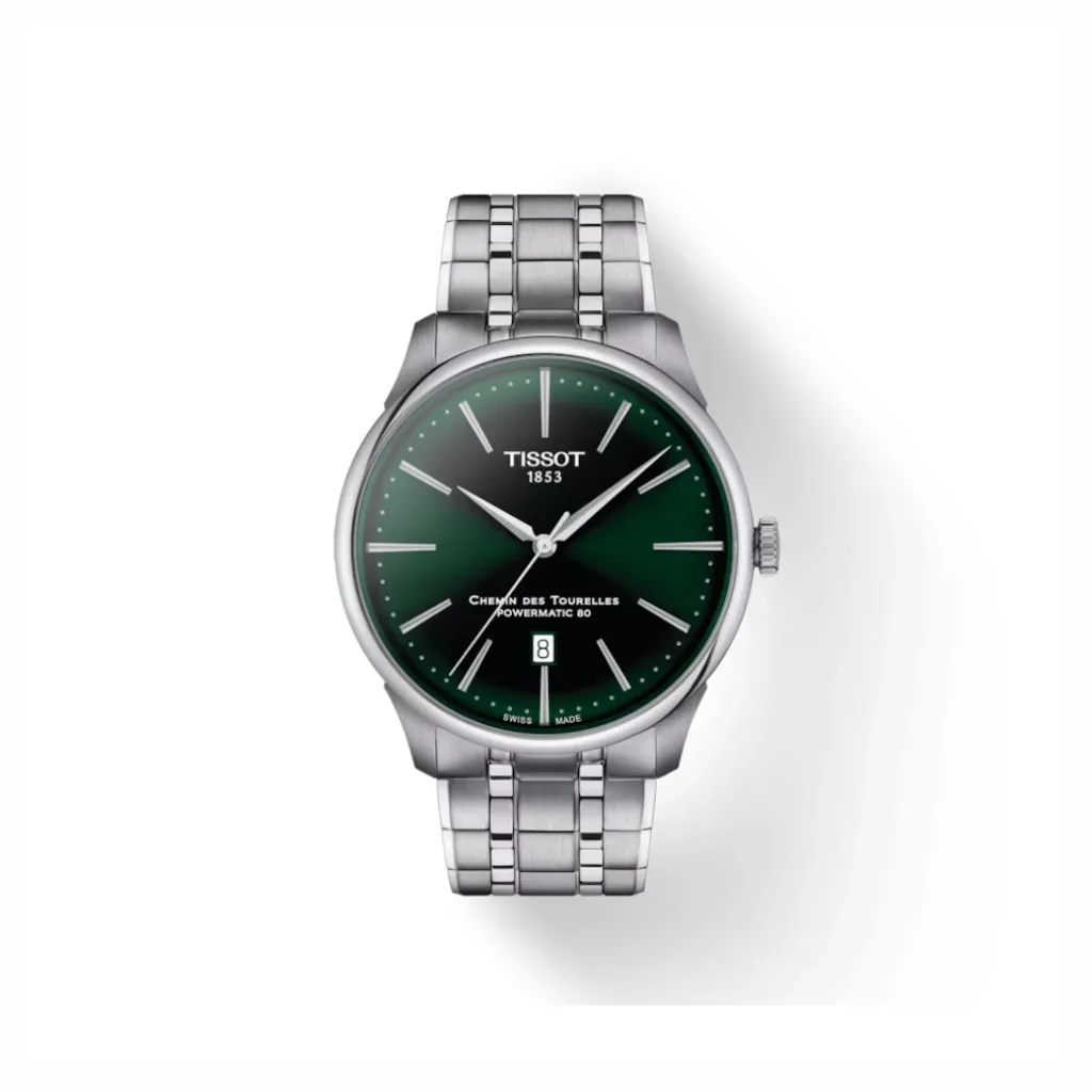 Clearance Chemin Des Tourelles Powermatic 80 grønn 42 mm Til Han