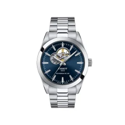 Clearance Gentleman Powermatic 80 blå 40 mm Dressklokker | Til Han