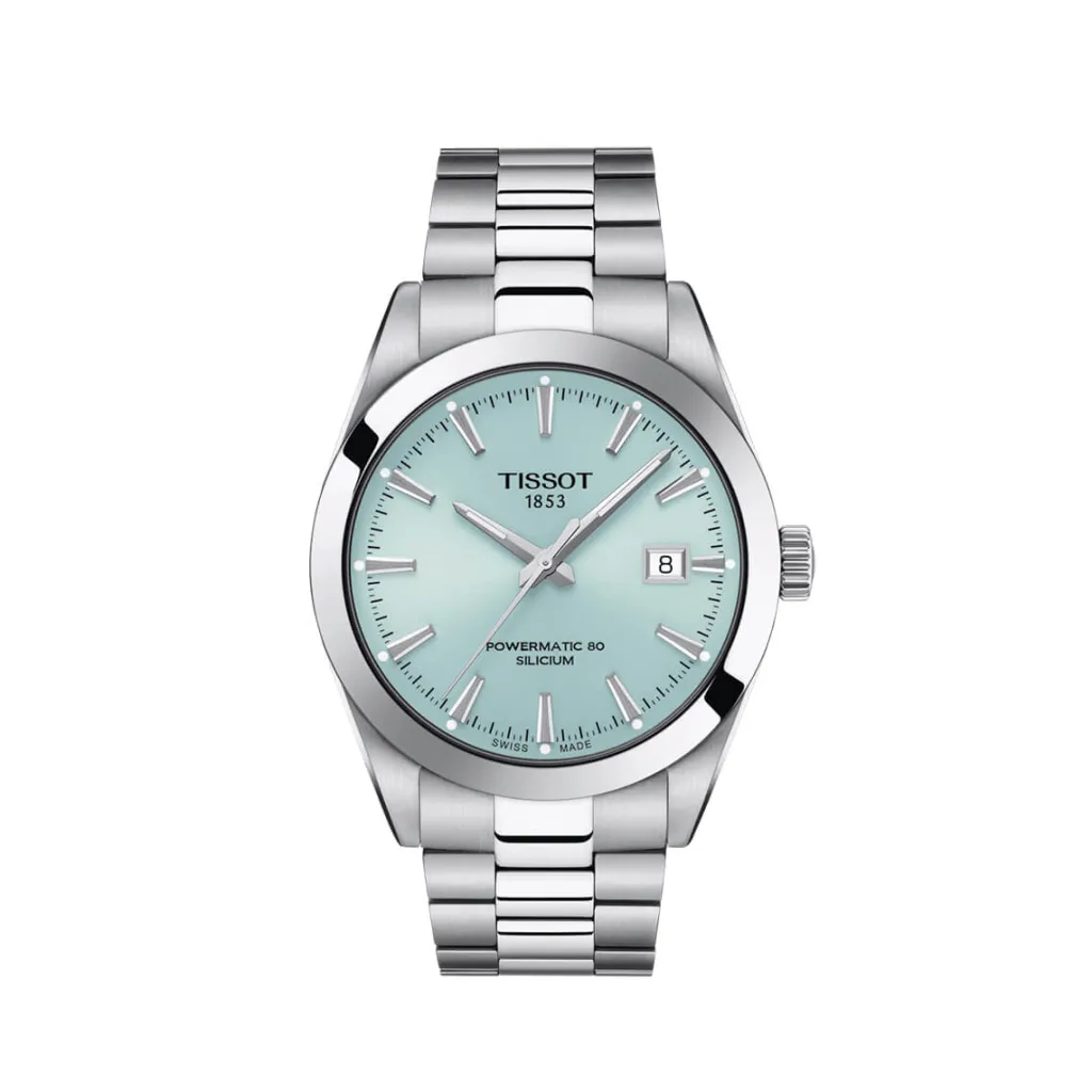 Hot Gentleman Powermatic 80 is-blå skive 40 mm Til Han