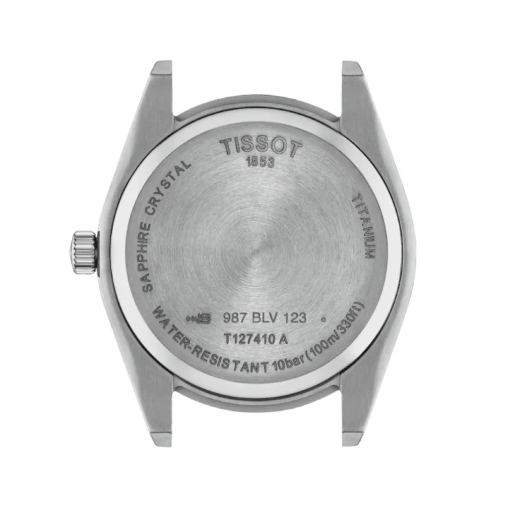 Discount Gentleman Titanium Quartz Blå 40 mm Til Han