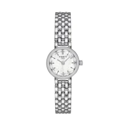 Clearance Lovely Round stållenke hvit perlemor 19,5 mm Til Henne