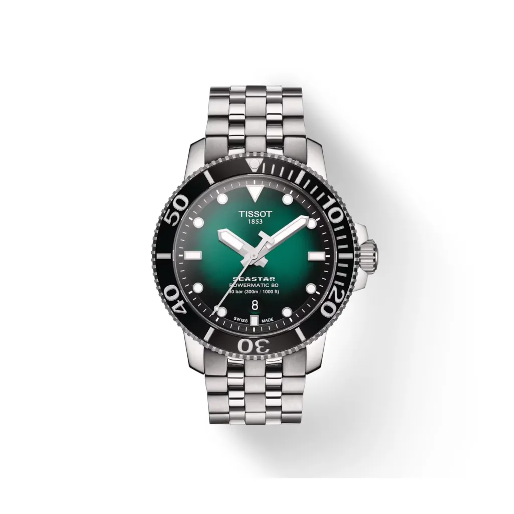 Discount Seastar 1000 Powermatic 80 grønn 43 mm Dykkerklokker | Til Han