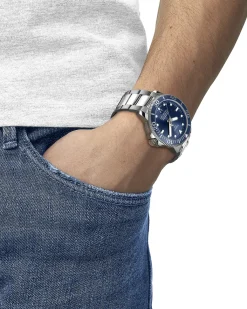 Sale Seastar 1000 Powermatic 80 blå 43 mm Dykkerklokker | Til Han