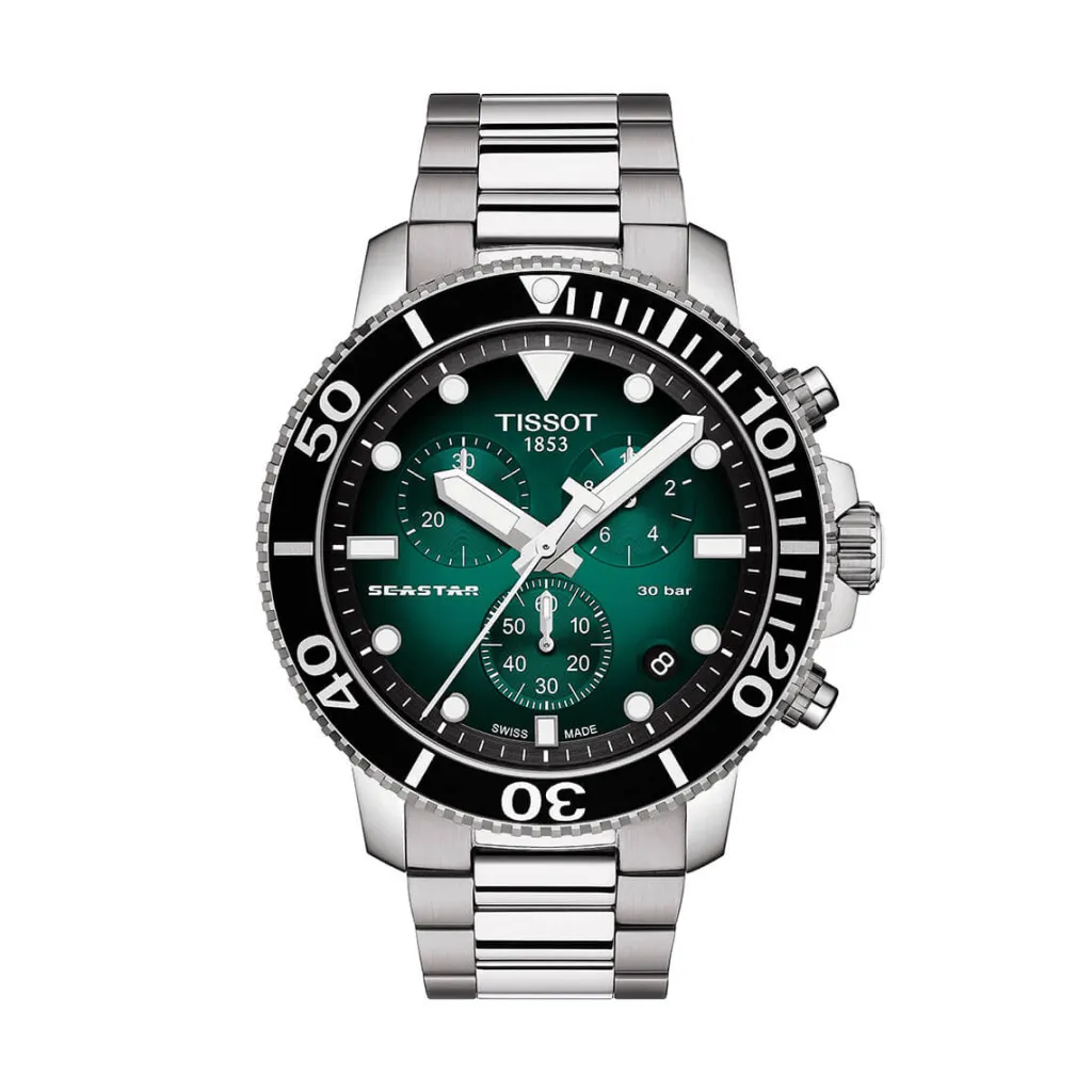 Online Seastar 1000 Quartz Chronograph 45,5 mm Dykkerklokker | Til Han