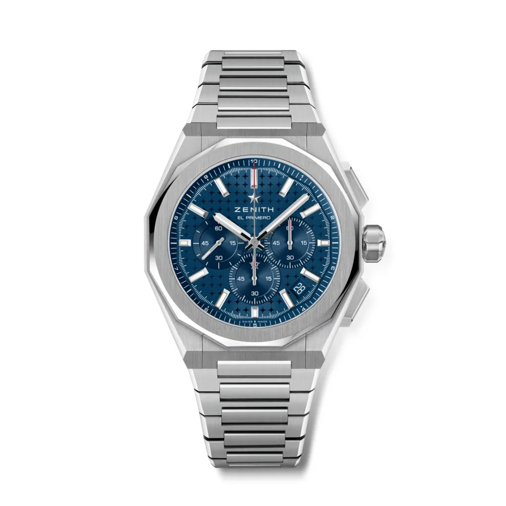 Sale Defy Skyline Chrono 42 mm blå Til Han