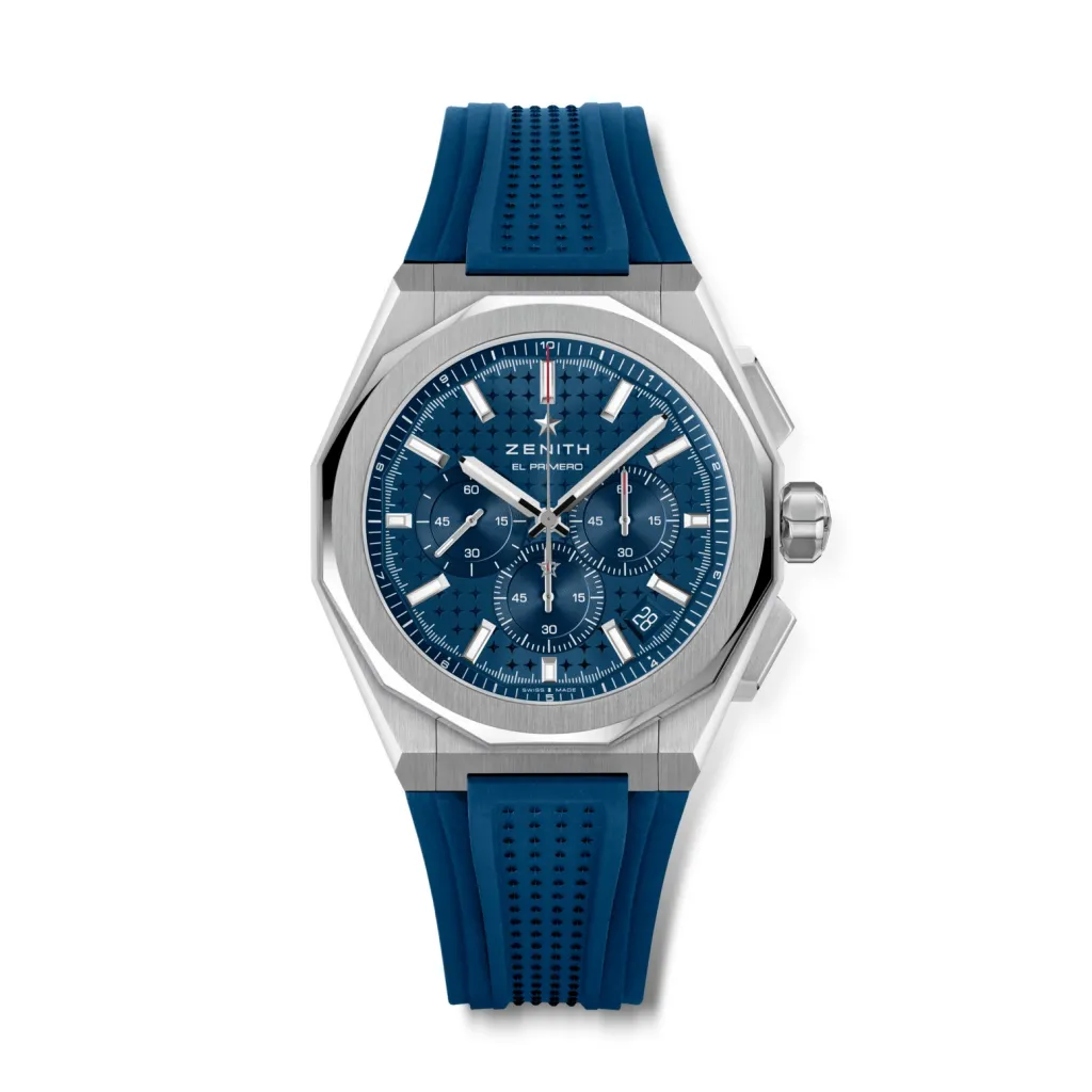 Sale Defy Skyline Chrono 42 mm blå Til Han
