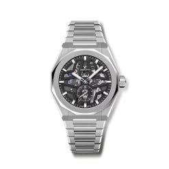 New Defy Skyline Skeleton svart 41 mm Til Han