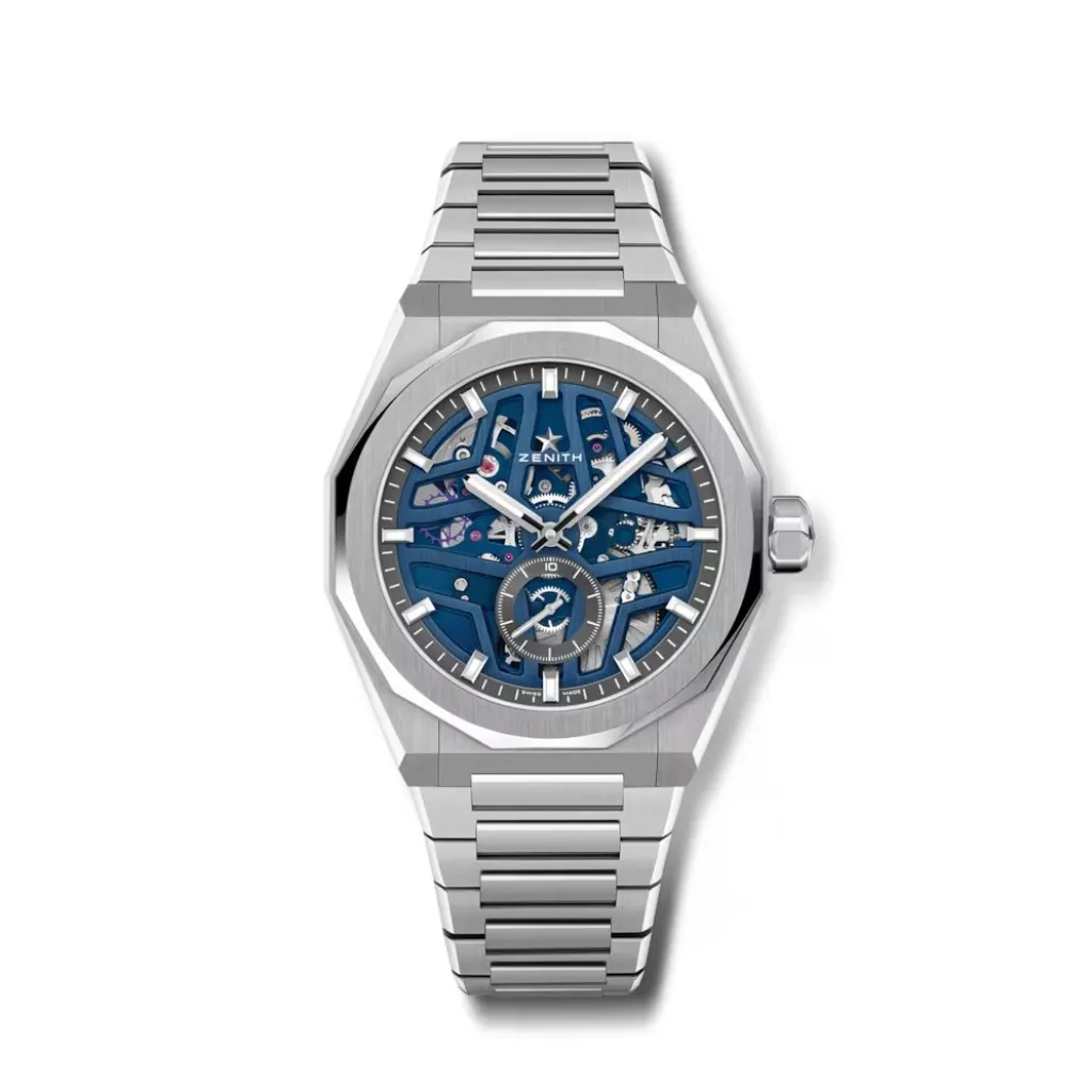 Sale Defy Skyline Skeleton blå 41 mm Til Han