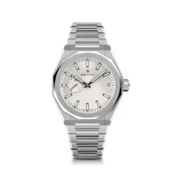 Sale Defy Skyline sølv skive 41 mm Til Han
